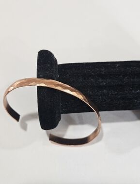 Vintage Solid Copper Cuff Bracelet